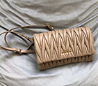 2018 MiuMiu MATELASSE LEATHER MINI BAG 5BH080