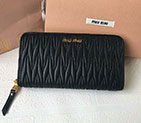 2018 MiuMiu MATELASSE LEATHER WALLET 5ML506