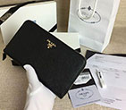 2018 Prada Men large saffiano leather wallet 1ML188