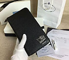 2018 Prada Men large saffiano leather wallet 1ML188