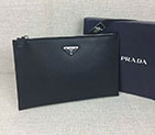 2018 Prada Men saffiano leather document holder 2NG005