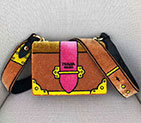 2018 Prada Women velvet shoulder bag 1BD075