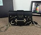 2018 Prada cahier leather shoulder bag 1BH018