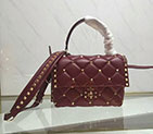 2018 VALENTINO CANDYSTUD TOP HANDLE BAG 0055
