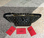 2018 VALENTINO FREE ROCKSTUD SPIKE BELT BAG 0462