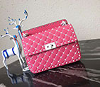 2018 VALENTINO FREE ROCKSTUD SPIKE MEDIUM CHAIN BAG 0122