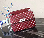 2018 VALENTINO FREE ROCKSTUD SPIKE MEDIUM CHAIN BAG 0122