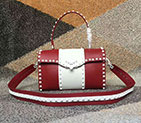 2018 VALENTINO FREE ROCKSTUD SPIKE SMALL SINGLE HANDLE BAG 0094