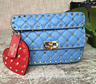 2018 VALENTINO GARAVANI ROCKSTUD SPIKE SMALL BAG 0123 0123
