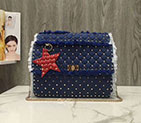2018 VALENTINO LARGE GARAVANI ROCKSTUD SPIKE CHAIN BAG 0121XL