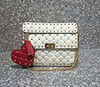 2018 VALENTINO MEDIUM ROCKSTUD SPIKE CHAIN BAG 0122