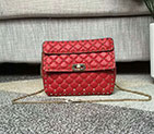 2018 VALENTINO MEDIUM ROCKSTUD SPIKE CHAIN BAG 0122