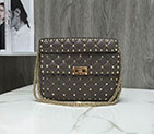2018 VALENTINO MEDIUM ROCKSTUD SPIKE CHAIN BAG 0122