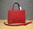 2018 Valentino GARAVANI ROCKSTUD SPIKE TOTE SHOULDER BAG V0061