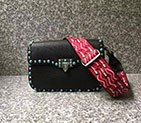 2018 Valentino GUITAR ROCKSTUD ROLLING CROSS BODY BAG 0936L 0936L