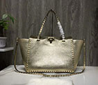 2018 Valentino ROCKSTUD NOIR MEDIUM TOTE 0973