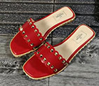 2018 Valentino women Slippers with rivet VN0500
