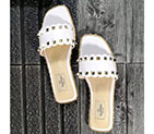 2018 Valentino women Slippers with rivet VN0499