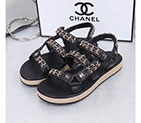 2018 chanle women Sandal in Calfskin CHW1736