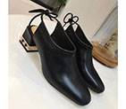 2018 chanle women shoes in Calfskin leather Heel 5cm CHW1647