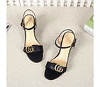 2018 gucci women Sandal in Calfskin leather Heel 5cm GWS840