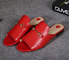 2018 gucci women Slippers in leather GWS802