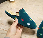 2018 gucci women Slippers in rivet GWS715
