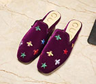 2018 gucci women Slippers in rivet GWS716