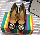 2018 gucci women shoes in Calfskin GWS850