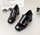 2018 gucci women shoes in Patent leather Heel 6cm GWS732