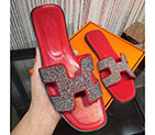 2018 hermes women Flat Slippers HWS400
