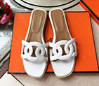 2018 hermes women Slippers in Calfskin leather HWS381