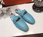 2018 hermes women Slippers in Calfskin leather HWS370