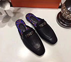 2018 hermes women Slippers in Calfskin leather HWS369