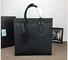 2018 prada Men leather bag 2VG014