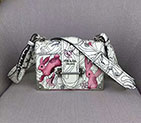 2018 prada cahier printed leather bag 1BD045