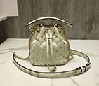 2018 valentino Rockstud Spike Small Bucket Bag 0059