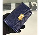 2019 BOY CHANEL Card Holder A80603