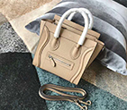 2019 Celine NANO LUGGAGE BAG IN DRUMMED CALFSKIN 189243