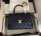 2019 Chanel Medium Flap Bag with Top Handle A92992