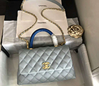 2019 Chanel Small Flap Bag with Top Handle A92990