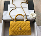 2019 Chanel Small Flap Bag with Top Handle A92990