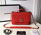 2019 Chanel flap bag with top handle A93607