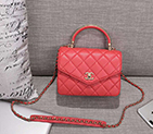 2019 Chanel small flap bag with top handle AS0625