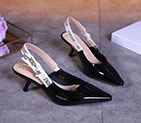 2019 Dior women Sandal in Patent leather Heel 5cm DSW0461