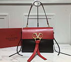 2019 VALENTINO MEDIUM VRING SMOOTH CALFSKIN SHOULDER BAG 0002