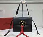 2019 VALENTINO MEDIUM VRING SMOOTH CALFSKIN SHOULDER BAG 0002