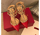 2019 Valentino women shoes with rivet Heel 6.5cm VN0585