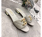 2019 chanle women Slippers in Lambskin CHW2277