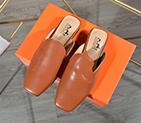 2019 hermes women Slippers in Calfskin HWS443